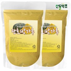 산들약초 국내산 단호박 분말 가루(100% 국산), 2개, 300g
