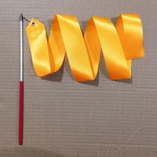 體操綵帶 飄帶 絲帶 拍照道具 10公分寬 附帶桿, 1個