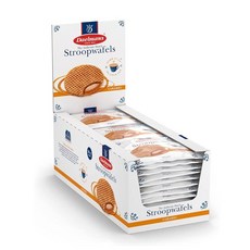 델만스 스트룹와플 네덜란드와플 카라멜 점보사이즈 39g 36개입 개별포장