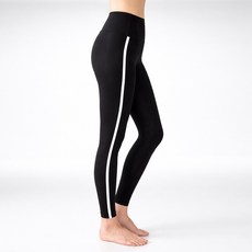 로이몬스터 여성 라인하이웨스트 레깅스 체형커버 래쉬가드 빅사이즈/ROYMONSTER