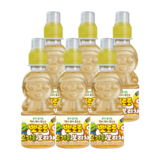 팔도 뽀로로 보리차, 220ml, 6개