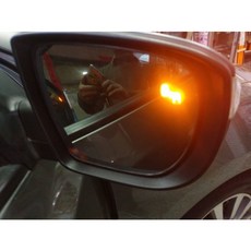 【車王汽車精品】現代 ix35 盲點偵測系統 鏡片替換式, 1個
