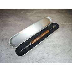 貝勒拉芙 拉花針 拉花工具組 - 義式咖啡雕花勾花針, 10個, 花梨木鐵盒款