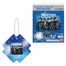 TOMORROW X TOGETHER Visual Square Photo Seal with Case 12個入りBOX (食玩)
