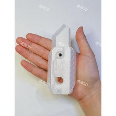 야광 당근 안전칼 선물용 팬시 장난감 빛나는 1개 미니, 한 사이즈, 1.투명한