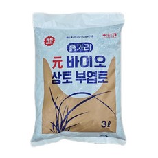 흙가리 원바이오 상토 부엽토 배양토 분갈이흙 흙갈이 모든작물 채소 원예용 거름 코코피트와 미생물혼합, 12개, 3L