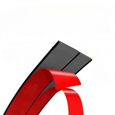 방수 후면 사이드 선루프 차량 자동차 방지 몰딩 누출 테이프 T자형 고무 패 14mm 폭 2미터 접착제 포함, 1개