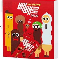 호호마켓 빼빼로 미니스티커북 리무버블