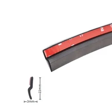 4 모양 B P Z 큰 D 자동차 도어 씰 스트립 EPDM 고무 소음 절연 Weatherstrip 방음 자동차 씰 강력한 접착제, [01] Type B