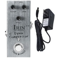 다이나 컴프레서 페달 트루 바이패스 서스테인 레벨 어택 이펙트 일렉트릭 기타 부품, 1개, 3. US Plug