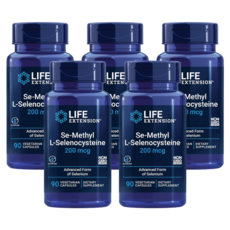 라이프익스텐션 Se-Methyl L-Selenocysteine, 5개, 90정