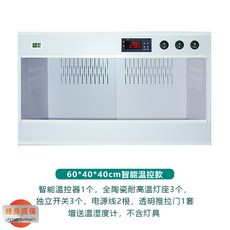 비어디드래곤 사육장 대형 레오파드개코 거북이 하우스, 1개, I_60X40X40 스마트 모델