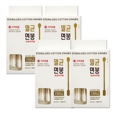 멸균 면봉, 30개입, 4개