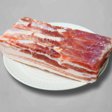 핑크미트 고소한 흑돼지 듀록 통삼겹살, 2개, 1kg