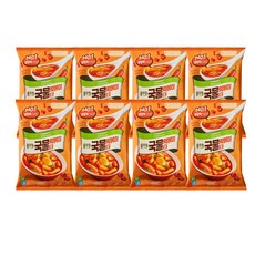풀무원 쌀 국물 떡볶이, 423.5g, 8개