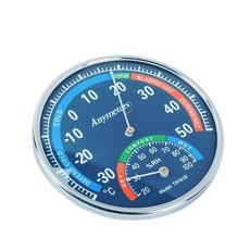 아날로그 온도계 / 습도계 / 원형 온습도계 측정, 1