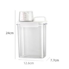 주방용 벽걸이 보관 정리함 건조 시 디스펜서 스낵 곡물 플라스틱 용기 가정용 박스, 1개