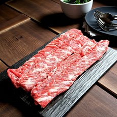 [신선 냉장] 초이스 등급 쫄깃 냉장 소 갈비살, 냉장 소갈비살200g