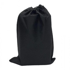 (모음전) 대형 부직포 주머니, 블랙, 1개