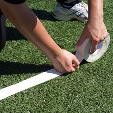 스타 라인테이프 50mm X 50M 인조잔디 실내 체육관 마킹 가이드라인 바닥 JN224, 1개, 화이트