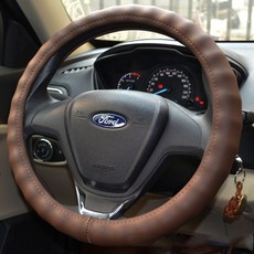 웨이브 자동차 핸들커버 460 470 대형 전차종 공용 그립 커버, 초콜릿