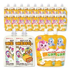 뽀로로 순수한 배도라지즙 + 캐치티니핑 배도라지, 20개, 160ml