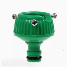 三顆螺絲水龍頭接頭 快速接頭 奶嘴接頭，輕鬆更換奶嘴，安全無毒材質，穩固不鬆脫, 1個