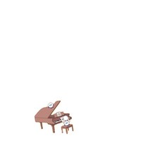 뮤직노트 귀여운 디자인 피아노 연습 노트 쏙템, 1개