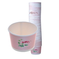 雷霆百貨 520CC紙湯杯(50入)含蓋組 - 一次性外帶湯杯，方便衛生, 520CC紙湯杯(50入), 1個, 50入