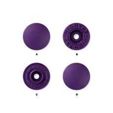 국산 티단추 하이탭 13mm 40세트, 1개, T 079 퍼플