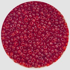비즈톡 [B20-49]미유키비즈 시드비즈 2mm 레드TR (141) 10g