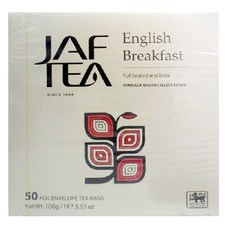 JAF TEA 영어 아침 식사 (2gX50P) 100g, 2g, 50