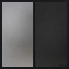 샤일리 무점착 불투명 자외선차단 창문 안개 사트지, 그레이미스티