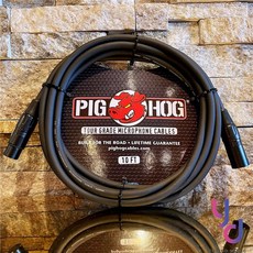 Pig Hog 麥克風導線 XLR 線材, 1個, 10ft 3公尺