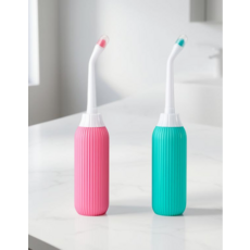 수동 비데 간이 휴대용 여행용 위생 캠핑 용품 10개, 그린