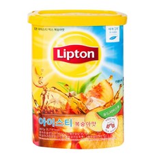 유니레버 립톤 아이스티 복숭아맛 907g, 907mg, 1개입, 1개