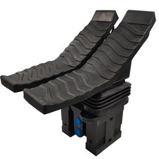 굴삭기 풋밸브 단방향 워킹 해머 파괴 지게차 액세서리 기계, 측면풋밸브+총알