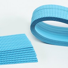 뮤즈 롱롱 띠골판지 컬러 17종 택1 / 길이 50cm 폭 1cm, 1개, 하늘