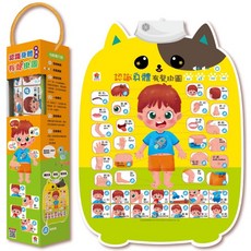 双美 认识身体 有声挂图, 詳見包裝