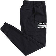UNDER ARMOUR Rival FLEECE SGT 慢跑褲 長褲 運動褲 + 時尚面具