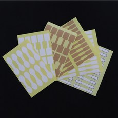 100매 반지 팔찌 목걸이 악세사리 주얼리 가격표 미니 라벨 스티커 택, 4. 100매(10장)