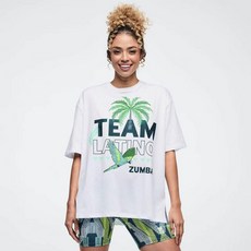 YS댄스 ZW 줌바 댄스복 상의 줌바웨어 여성 줌바댄스 Zumba 에어로빅복 힙합 2026 티셔츠 박시 탑_T1103