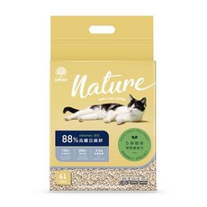 路易 LOUIS 88%高纖豆腐砂 原味, 2.5kg, 6個