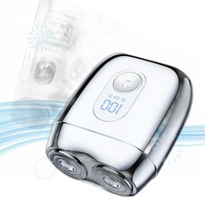 TOPWILL 차량용 면도기 합금 미니 전기 남성용 휴대용 여행용 충전식 BV