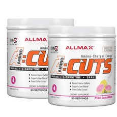 올맥스뉴트리션 ACUTS 드링크믹스 아미노산 타우린 L-카르니틴 핑크레몬에이드맛 ALLMAX Nutrition, 2개, 210g