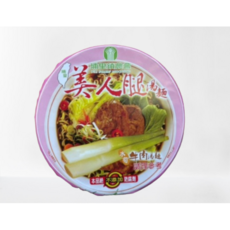 埔里鎮農會 美人腿水筍牛肉湯麵，在地食材，湯頭鮮甜，方便快速, 92g, 1個
