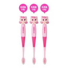 인터팜 반짝반짝 캐치티니핑 피규어 칫솔 (하츄핑), 하츄핑, 1개입, 3개