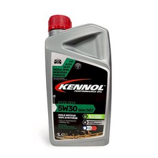 油工廠 KENNOL ECOLOGY 5W30 全合成引擎機油 適用福斯奧迪BMW 卓越潤滑保護, 1個, 1L