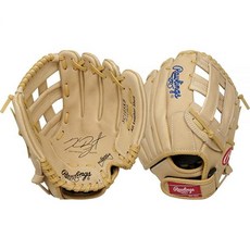 Rawlings 슈어 캣치 글로브 시리즈 T볼&유소년 야구 글로브 오른손잡이용 10.5인치 크리스 브라이언트 모델