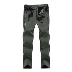 軟殼衝鋒褲男女可拆卸內膽加絨加厚雪地滑雪褲防水防刮多口袋工裝褲秋冬天工作褲運動長褲休閒長褲保暖防風禦寒彈性傘兵褲